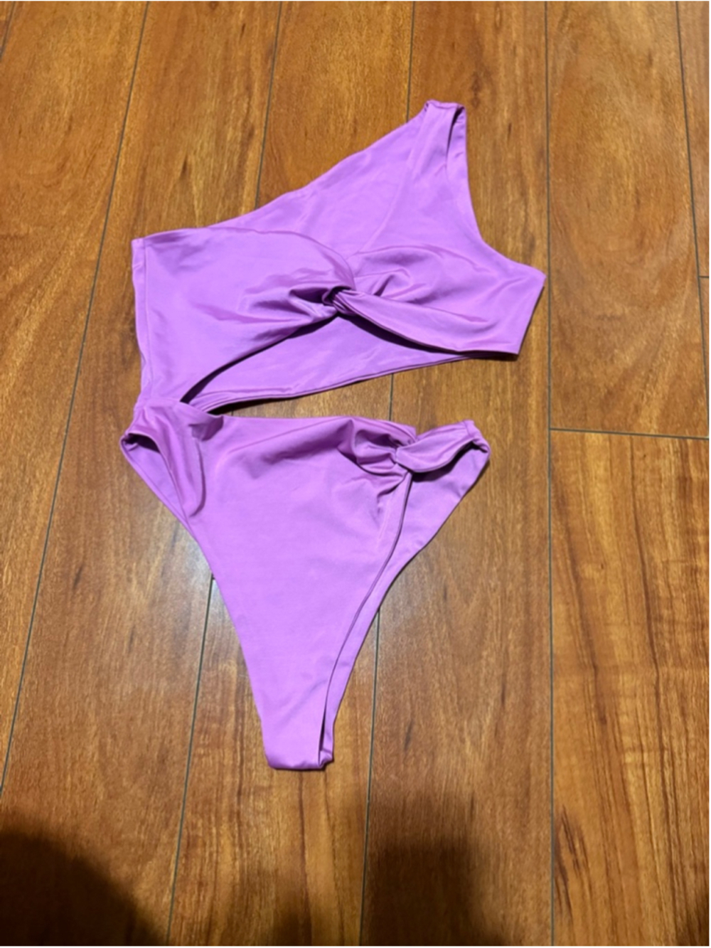 Women's NEENA Purple One-Piece Swimsuit M